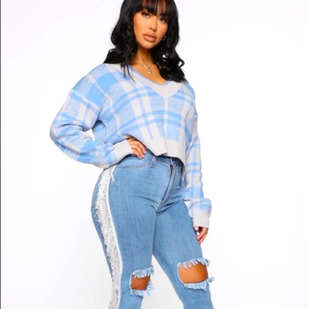 Fashion Nova “Not a Frayed Jeans”